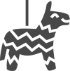 Área de piñatas